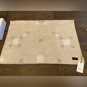 MINCA mini casa blanket - infant blanket 100% merino wool - NWT and box